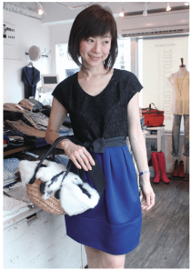 レース切り替えワンピース